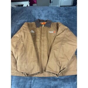 CornerStone Mens Work Jacket Brown‎ CPS Energy CEO Customer Care Expert XL